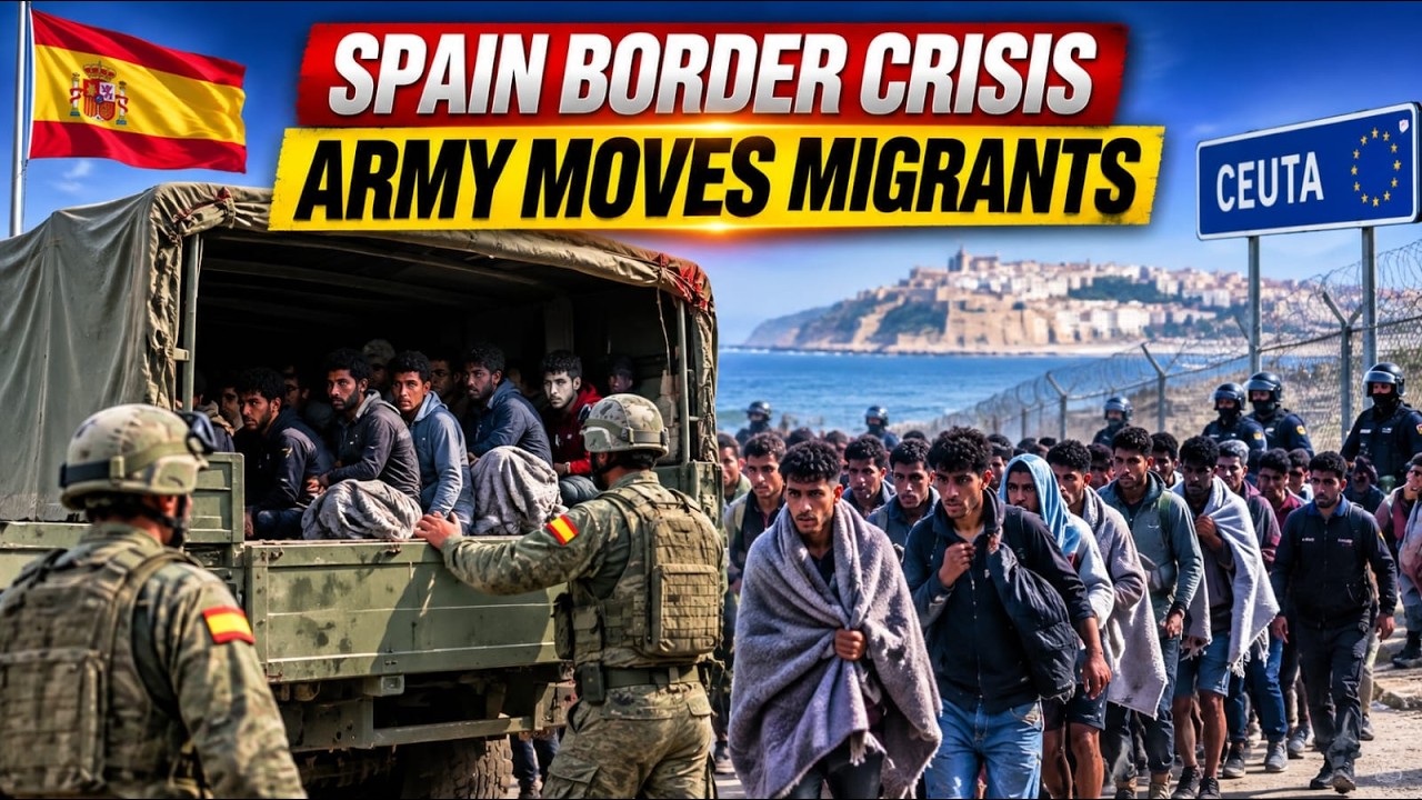 Spain Border Crisis: Army Move Migrants After Ceuta Influx | Europe | World News
