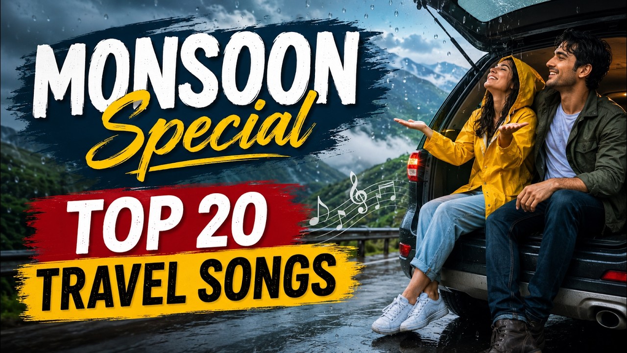 Monsoon Travel Special | Top 20 Superhit Rain Songs | Ultimate Bollywood Playlist
