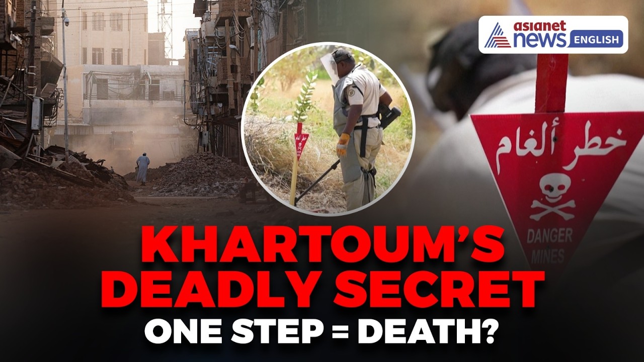 War Scars Remain: Deminers Clear Explosive Minefields in Sudan’s Capital