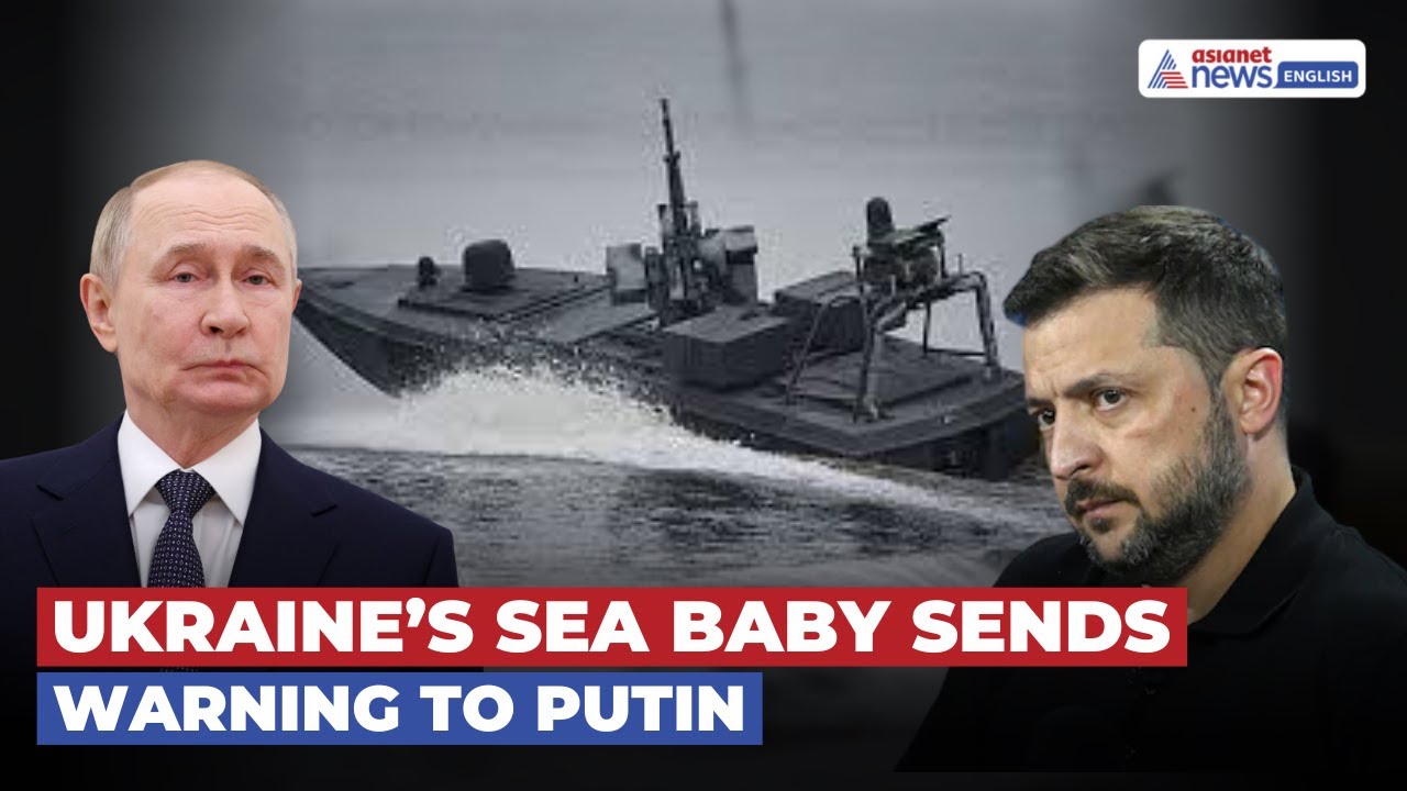Ukraine’s New ‘Sea Baby’ Drone Unveiled After Moscow’s Kyiv Strikes | Fresh Threat to Putin?