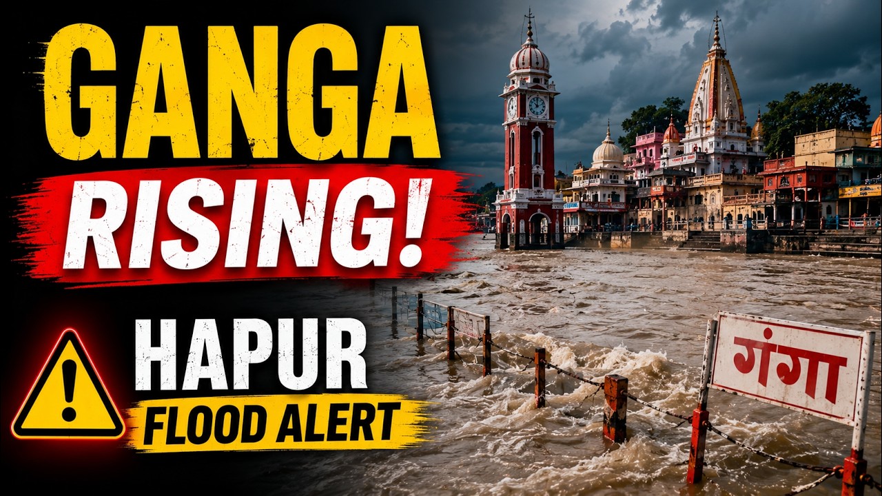 UP BREAKING | Hapur Flood | Ganga Water Level RISES in Garhmukteshwar | WATCH