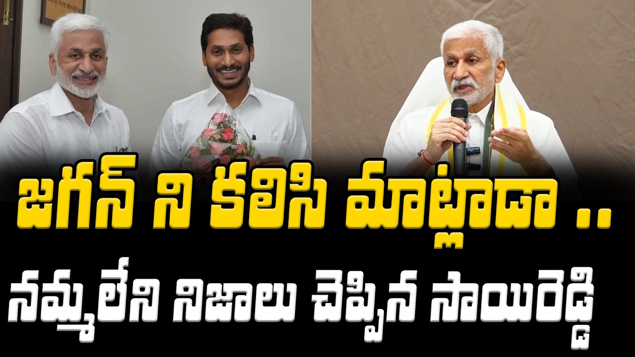 Vijaysai Reddy Sensational Comments On YS Jagan | Asianet Telugu