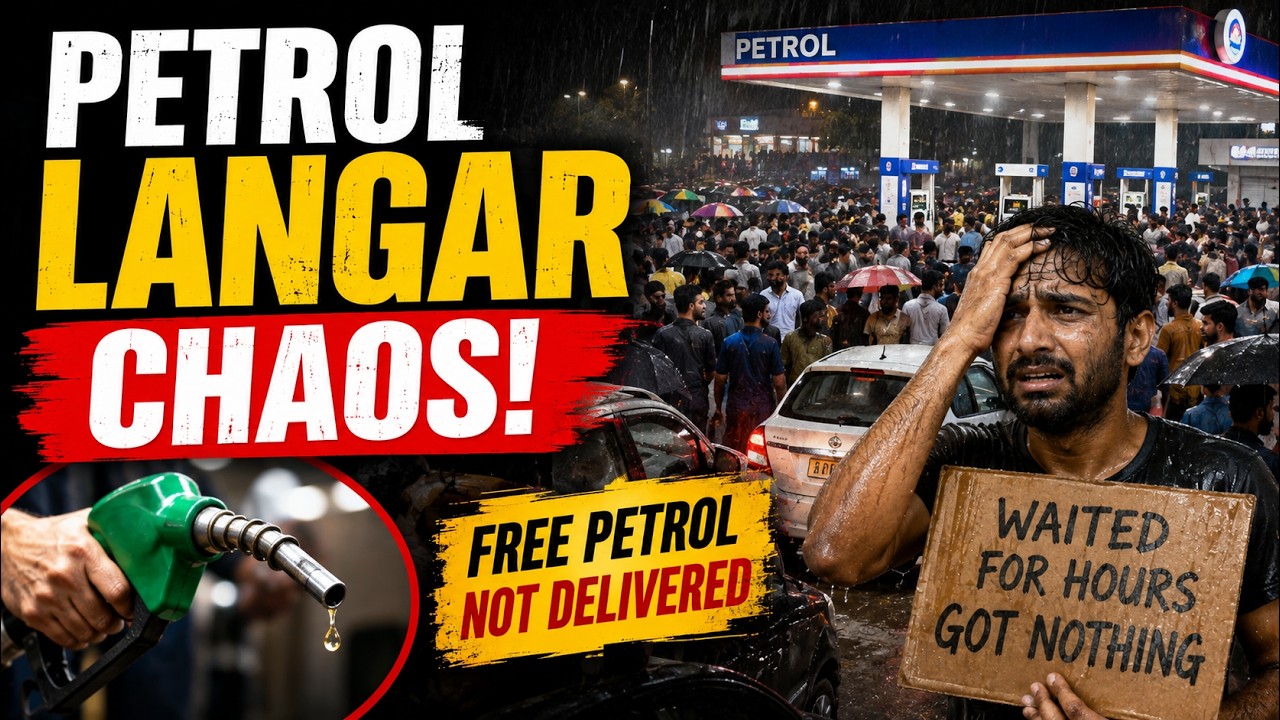 Petrol Langar Chaos in Chandigarh | WATCH