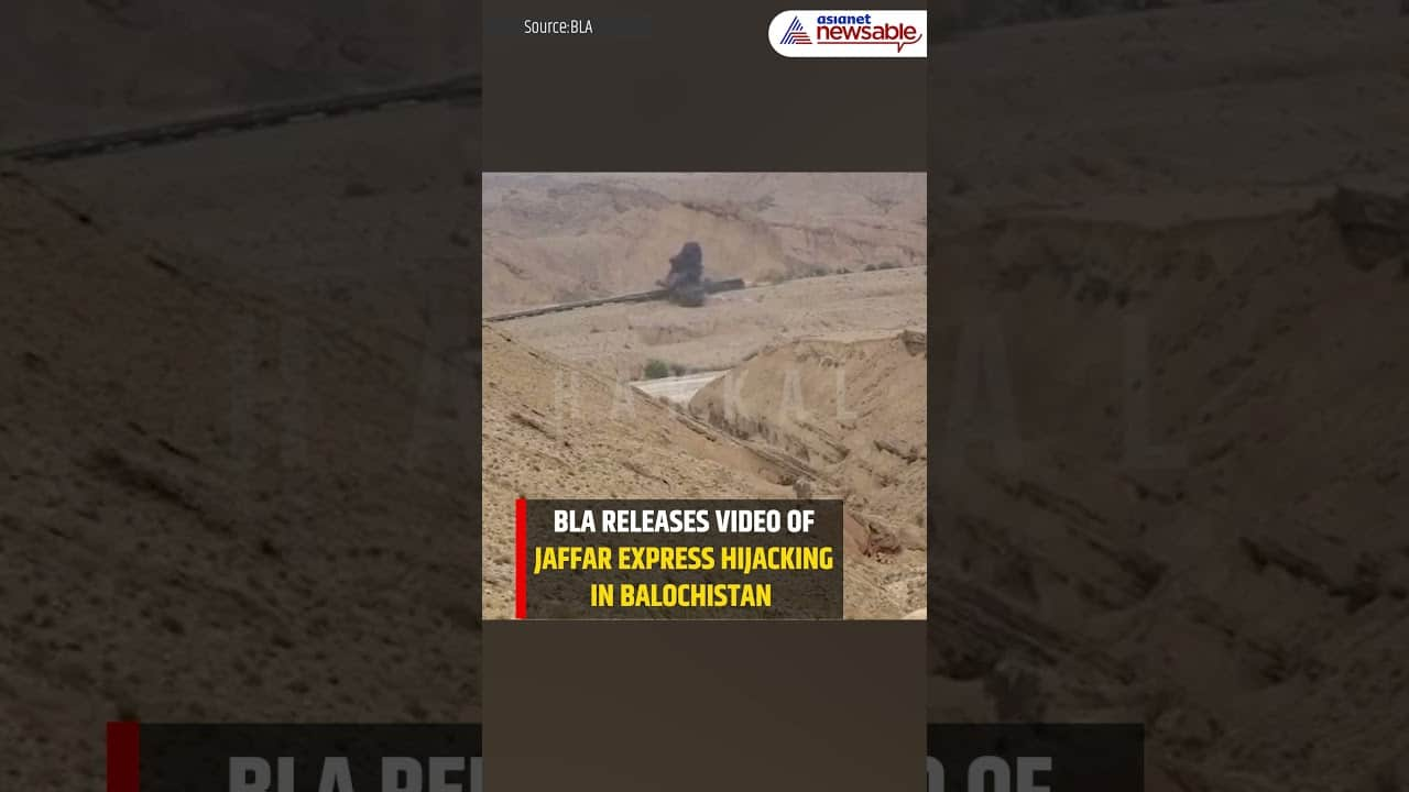 Balochistan Train Hijack: BLA Releases CHILLING Video of Baloch Militants' Seize