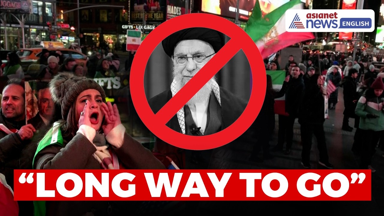 IRAN REGIME CHANGE PROTEST in New York | ‘Long Way To Go’ After Khamenei’s Death
