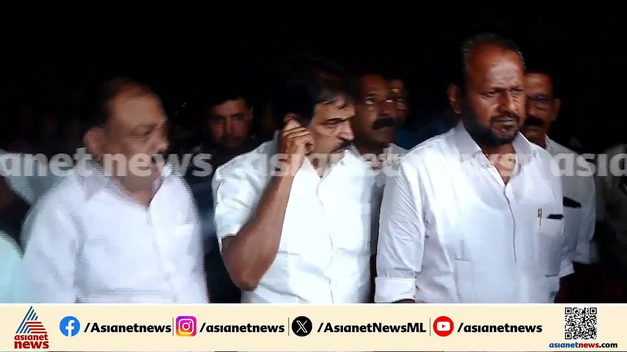 കെസി വേണുഗോപാല്‍ എംപി പരിക്കേറ്റവരെ സന്ദര്‍ശിക്കുവാനായി തൃശ്ശൂര്‍ മെഡിക്കല്‍ കോളേജില്‍