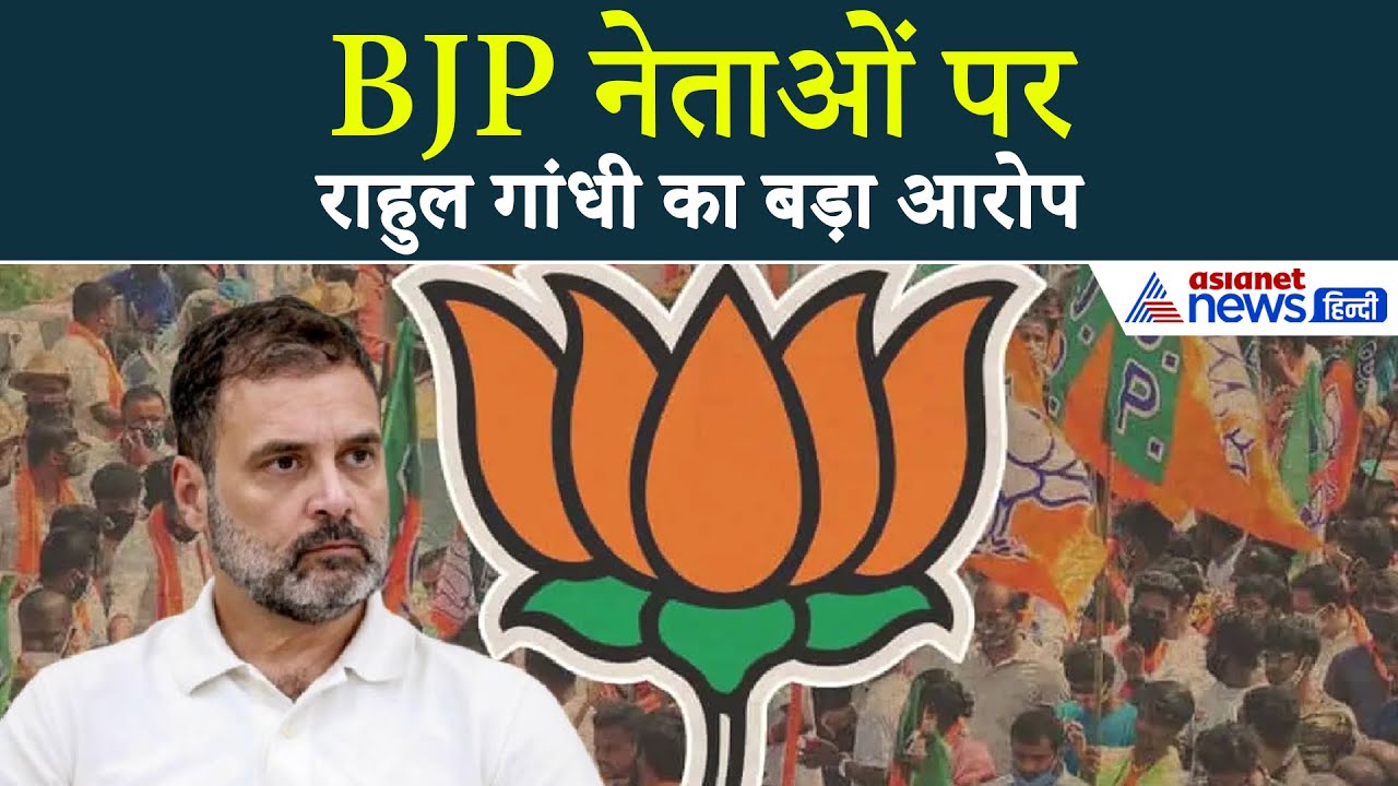 बीजेपी के नेता कर रहे डबल वोटिंग! राहुल गांधी का बड़ा आरोप