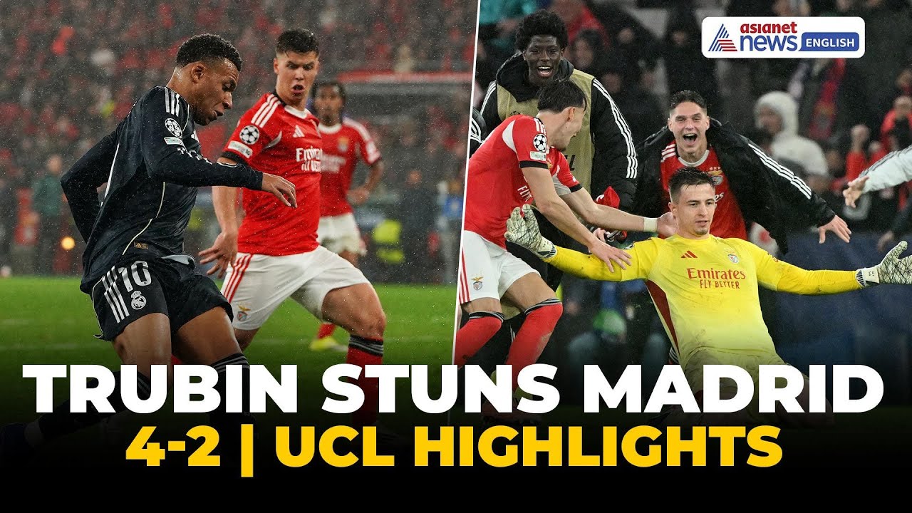 Benfica vs Real Madrid Highlights: Goalkeeper Trubin’s Crazy 98th-Minute Winner!