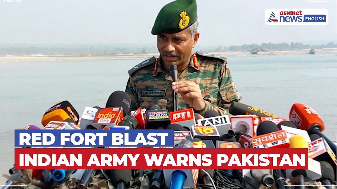 Red Fort Blast: Indian Army Sends Strong Warning to Pakistan