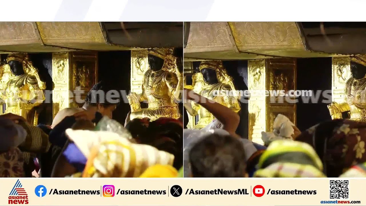 സന്നിധാനത്ത് SIT പരിശോധന; പ്രഭാമണ്ഡലം പുറത്തേക്ക് ഇളക്കിയെടുത്തു