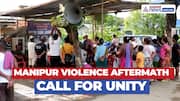 Manipur Violence Aftermath: Displaced Families in Imphal Relief Camp Demand Peace