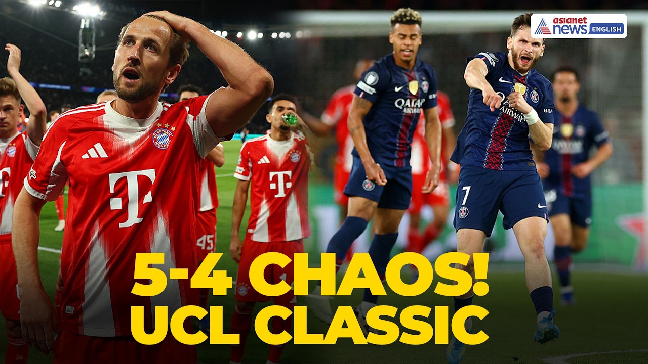 PSG 5-4 Bayern Munich | INSANE 9-Goal Thriller | UCL Semi Final 2026 Highlights