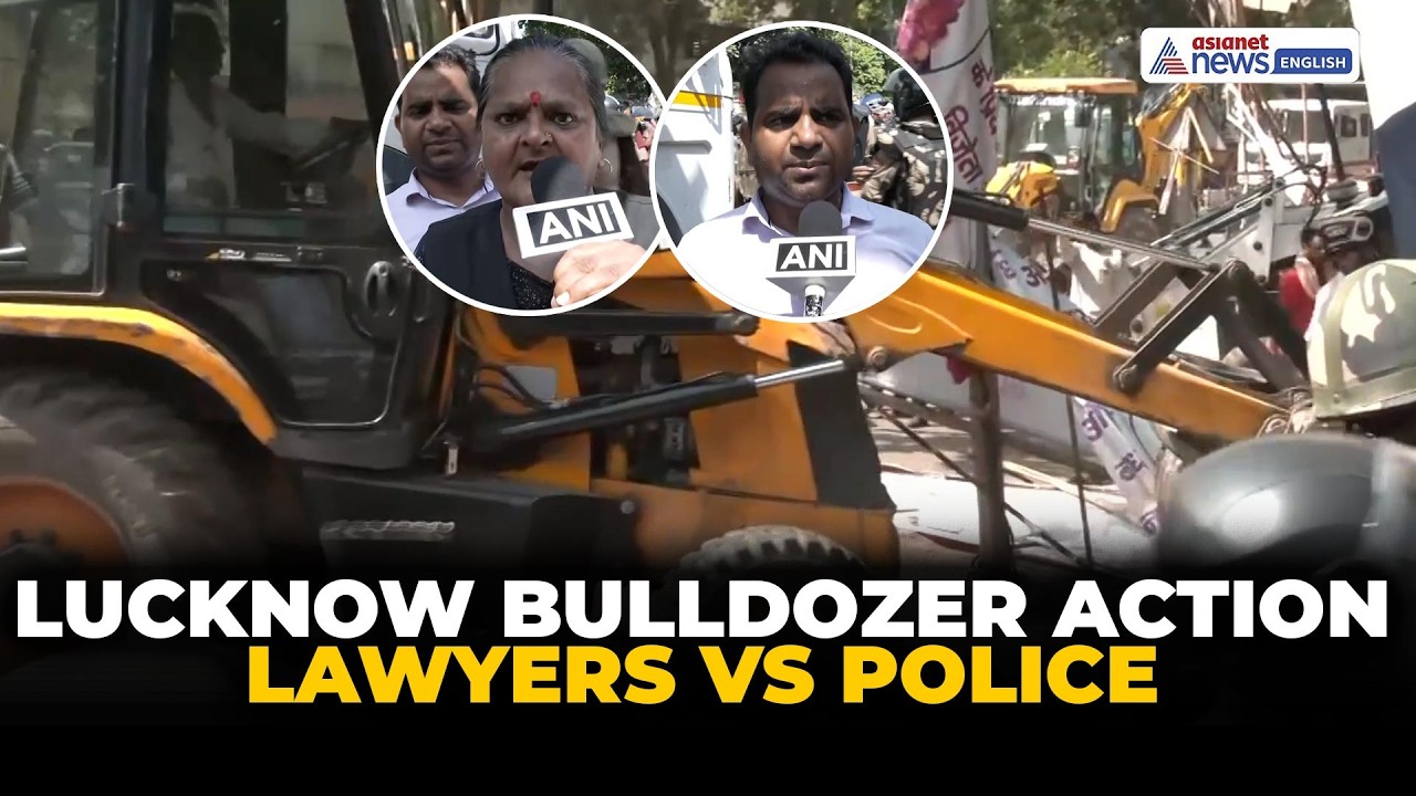 UP News | Lucknow Bulldozer Action Sparks Chaos, Lawyers Clash With Police