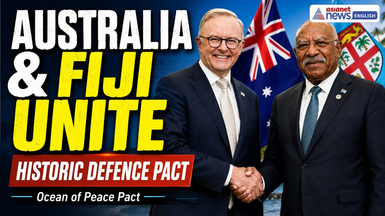 Australia Signs Historic Defence Pact with Fiji | China Faces New Pacific Challenge | World News