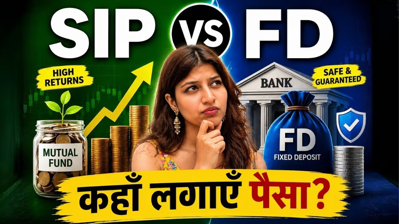 FD या SIP? कौन बनाएगा आपको अमीर? | Best Investment in 2026 Explained