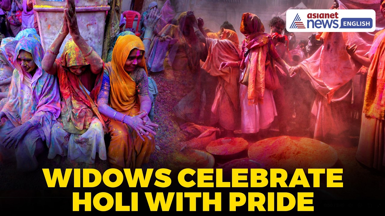 Widow’s Holi Celebrated With Colours and Dignity in Vrindavan
