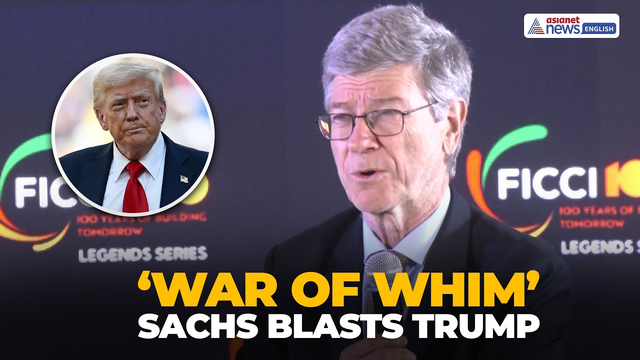 Jeffrey Sachs SLAMS Donald Trump: ‘War of Whim’ Remark Sparks Big Debate on Iran War | World News