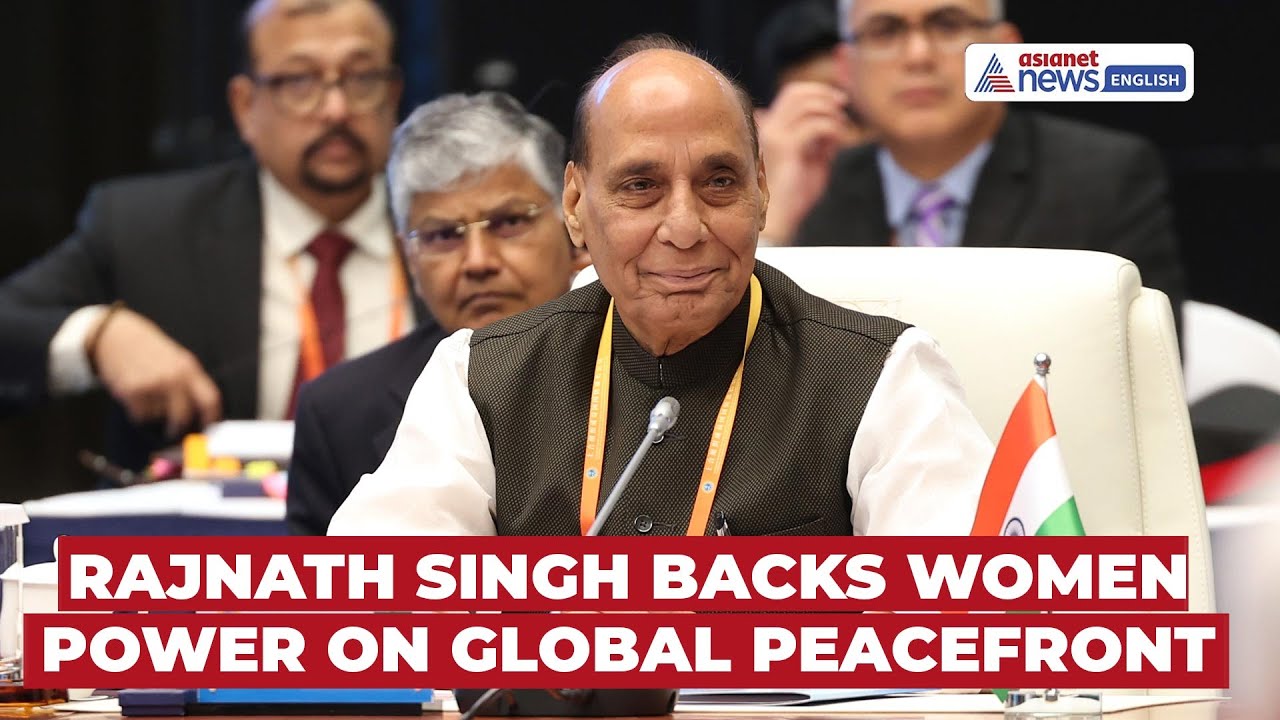 Rajnath Singh Champions Women Power in Peacekeeping, Proposes 2nd ASEAN-India Edition