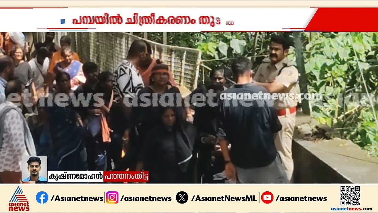അയ്യപ്പന്‍മാര്‍ക്ക് നടുവില്‍ സാക്ഷാല്‍ മോഹന്‍ലാല്‍! അതിമനോഹരം ഷൂട്ടിങ് പമ്പയി‌ല്‍