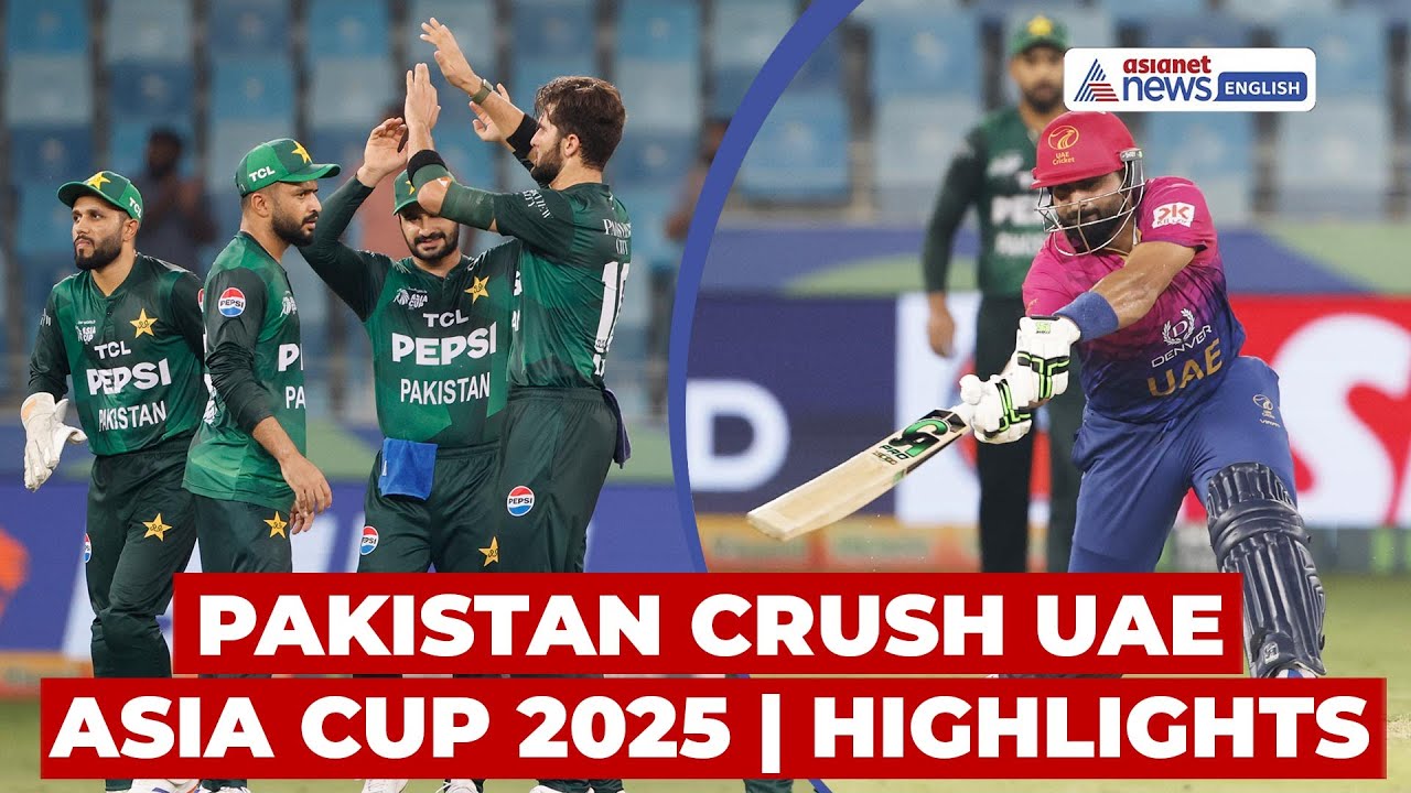 PAK Vs UAE Asia Cup 2025 Highlights: Fakhar, Shaheen Star as Pakistan Beat UAE by 41 Runs