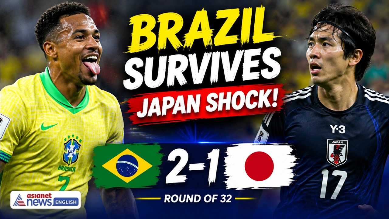 Brazil vs Japan 2-1 Highlights: Brazil Avoid World Cup Shock With Martinelli Late Goal | Football