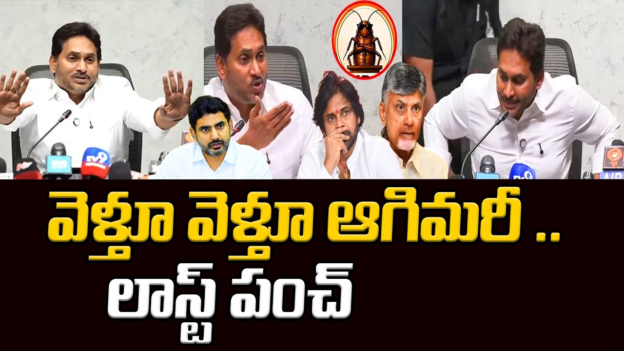 YS Jagan last Punch To CM Chandrbabu | Mavigun | 2029 Elections | Asianet News Telugu