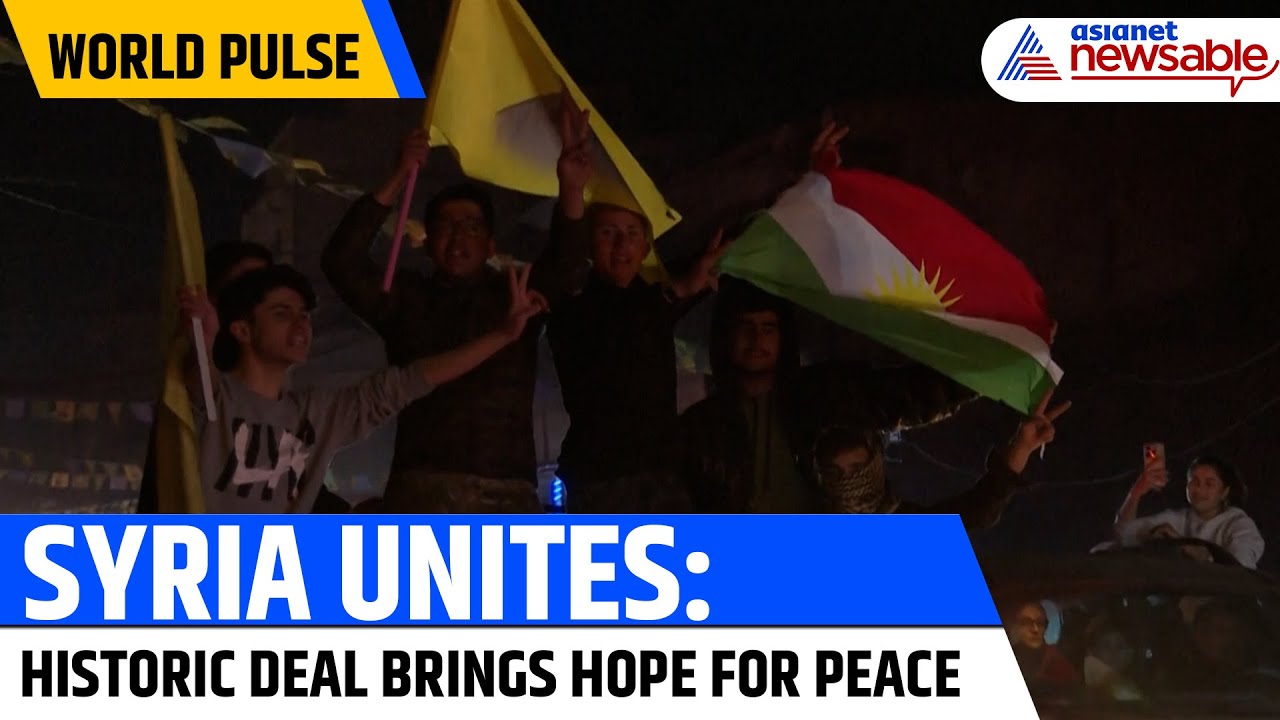 World Pulse | Syrians Celebrate as SDF Unite with Interim Govt. What's in the Deal?