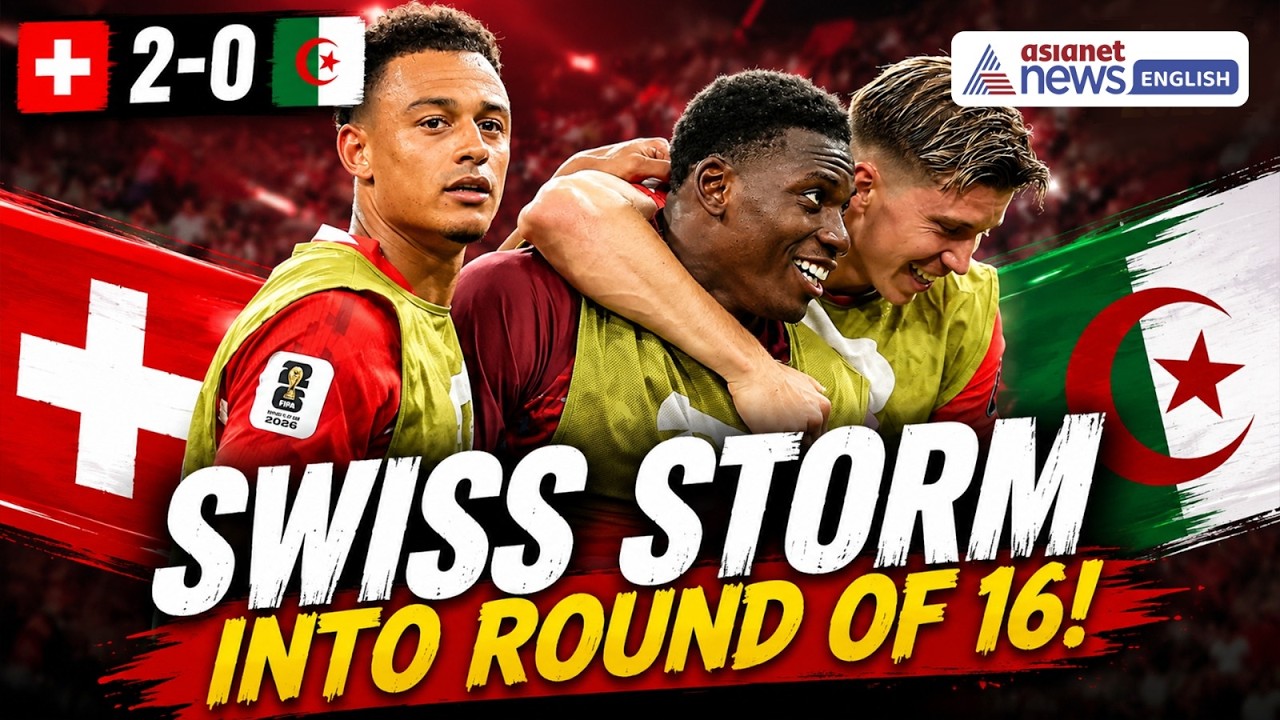 Switzerland Vs Algeria Highlights | Embolo & Ndoye Fire Swiss Into Round Of 16 | FIFA World Cup 2026