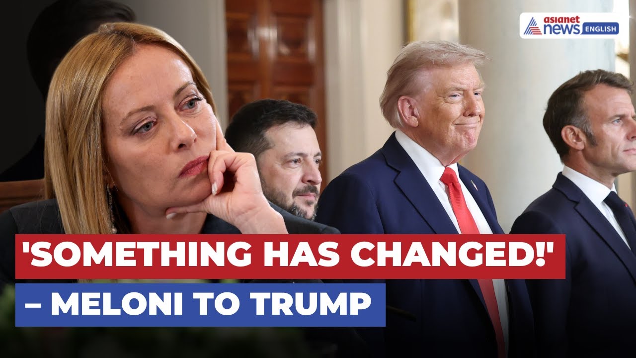 'Something Has Changed': Meloni Draws Spotlight At Trump’s White House Meet