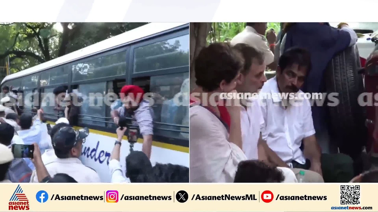 ദില്ലിയിൽ വീണ്ടും സംഘർഷം;സമരം ആറാം മണിക്കൂറിലേക്ക് കടക്കുമ്പോൾ വീണ്ടും MPമാരെ അറസ്റ്റ് ചെയ്യാൻ ശ്രമം