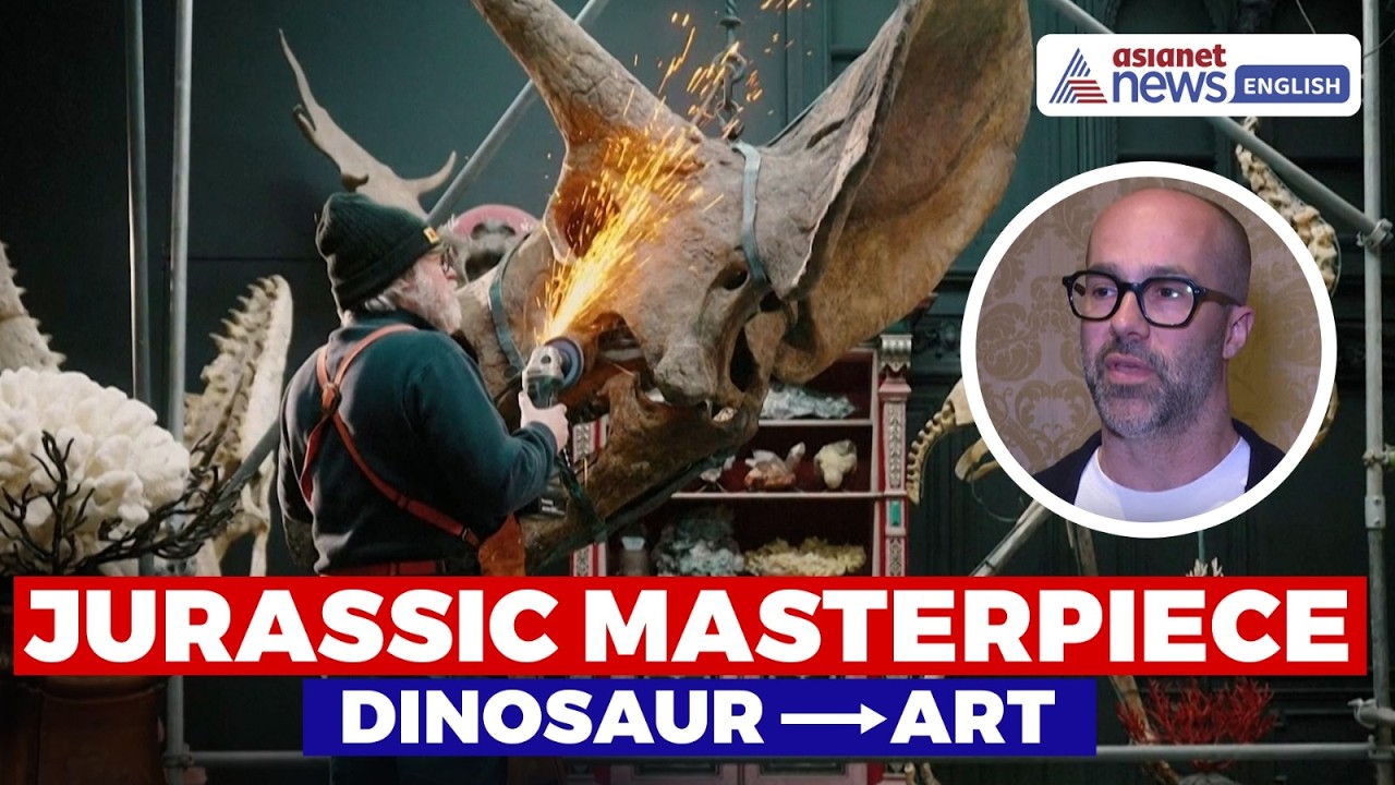 67 Million-Year-Old Dinosaur Skull Becomes Art in Amsterdam | Art and Science