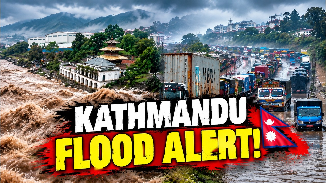 Nepal: Kathmandu Flood ALERT! Bagmati River Overflows | World News