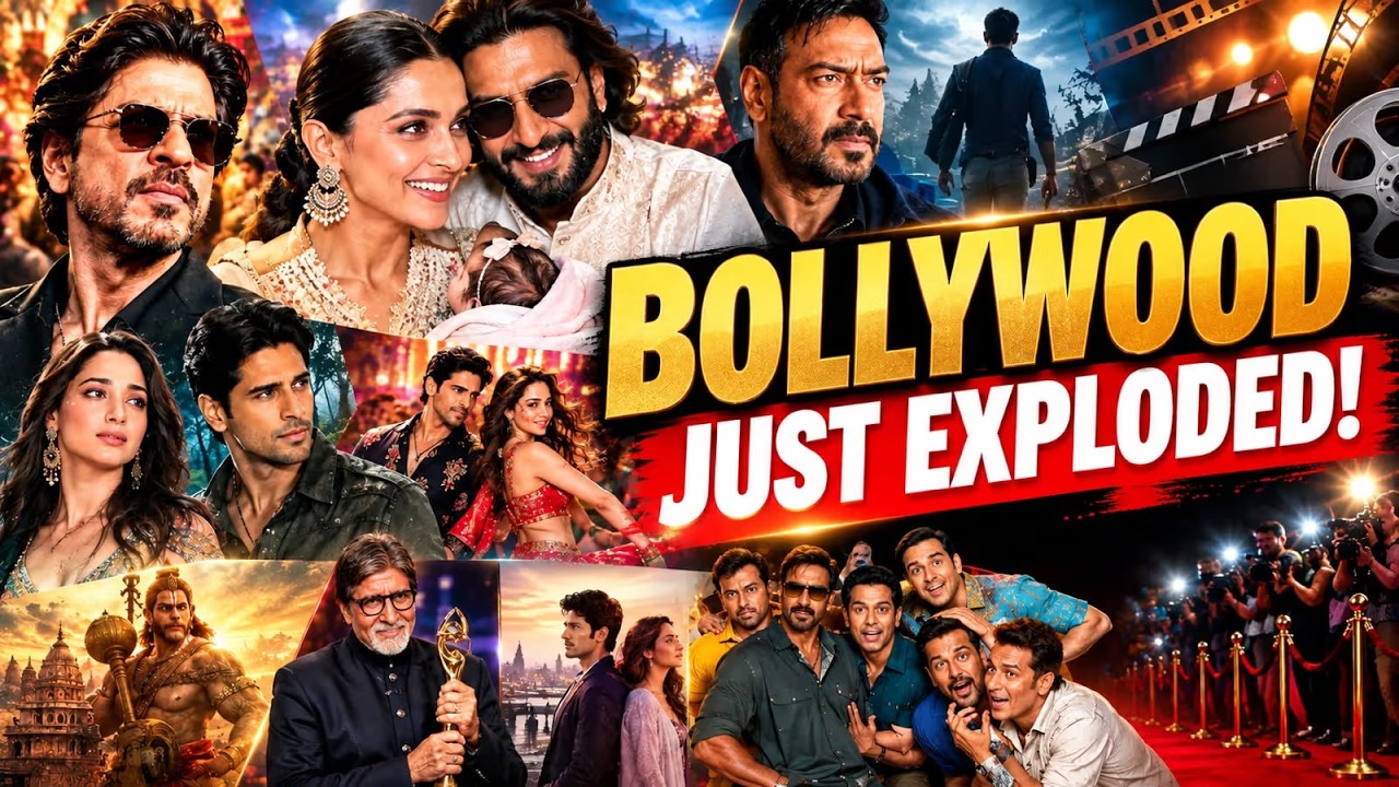 Bollywood Weekly Blast: Deepika-Ranveer's BIG News, Shah Rukh Khan’s Ganpati Visit & Box Office Buzz
