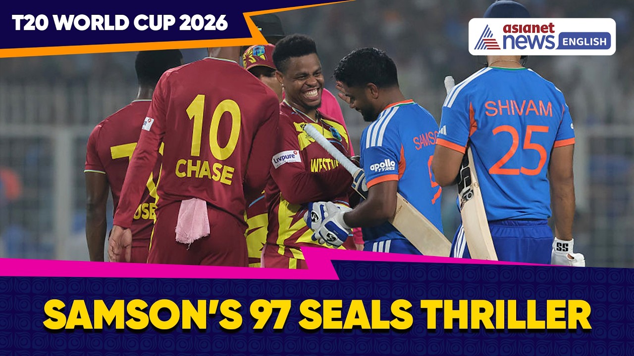 India vs West Indies Highlights | Samson’s 97 Powers India Into Semi Final