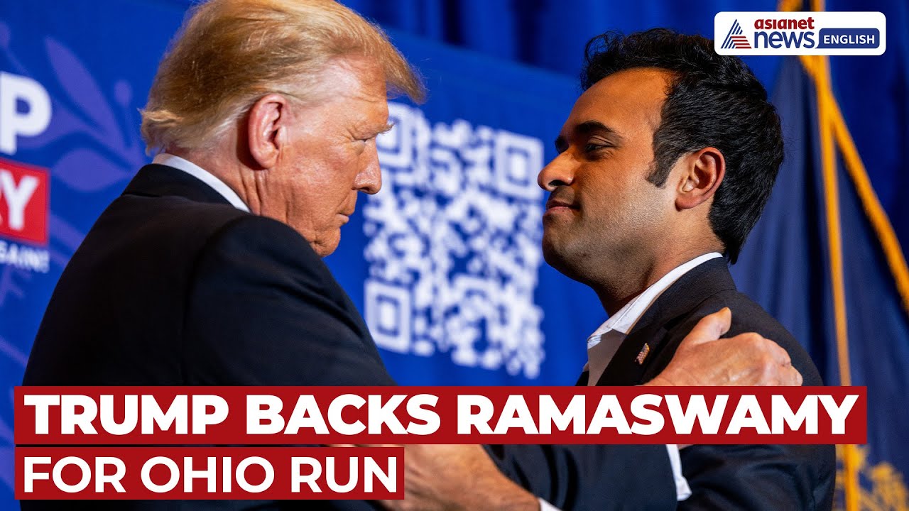 Trump Endorses Vivek Ramaswamy for Ohio State Governor Run