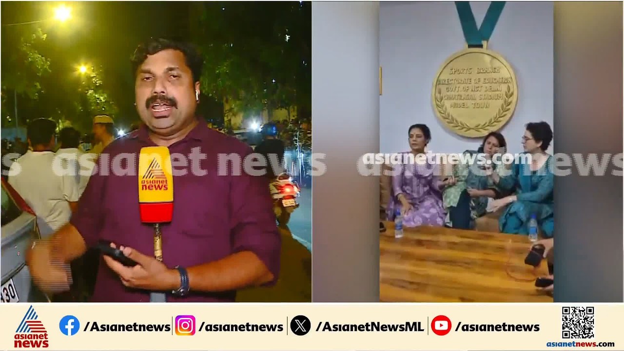 രാഹുലിനെ വിട്ടയച്ചു;  ബാരാഖംബ സ്റ്റേഷനിൽ നിന്നാണ് ദില്ലി പൊലീസ് വിട്ടയച്ചത് | Delhi