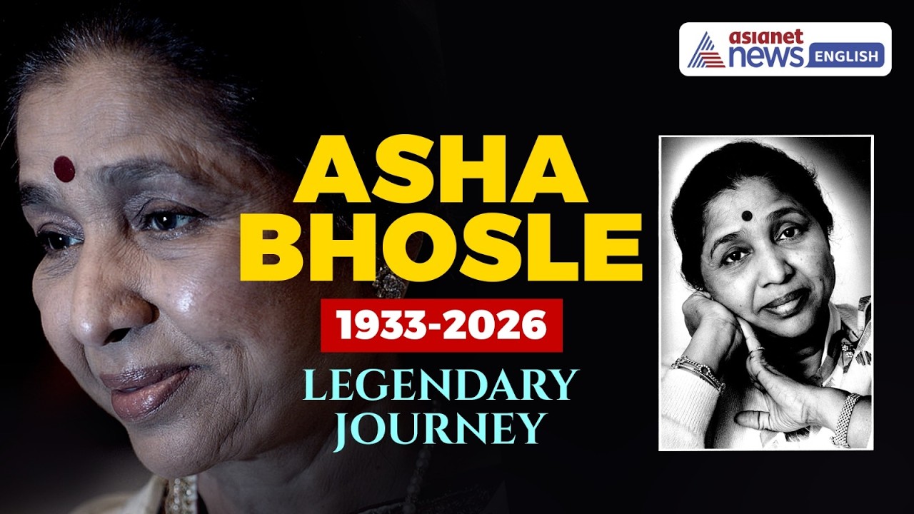 Asha Bhosle Passes Away at 92 | Legendary Journey | Major Achievements