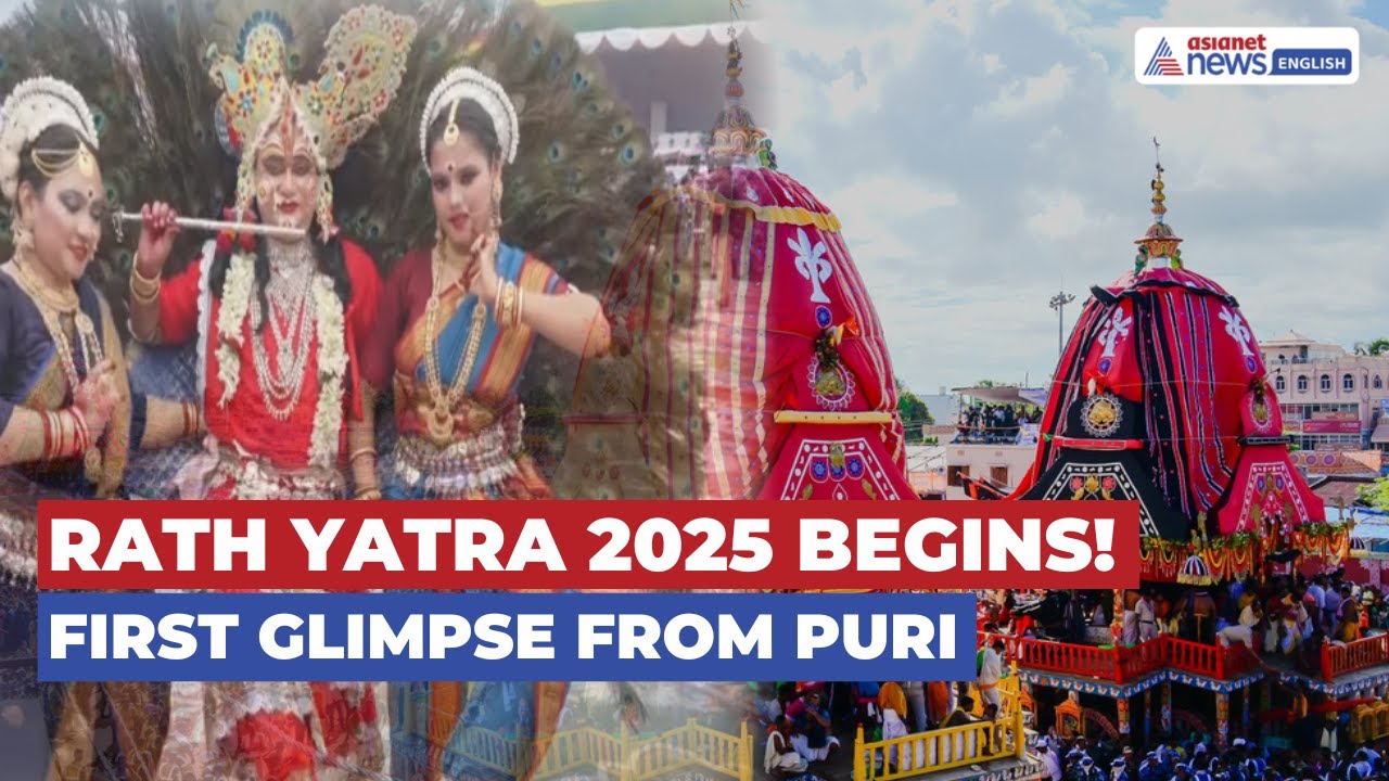 Rath Yatra 2025 Kicks Off in Puri with Grand Fervour | Divine Journey Begins!