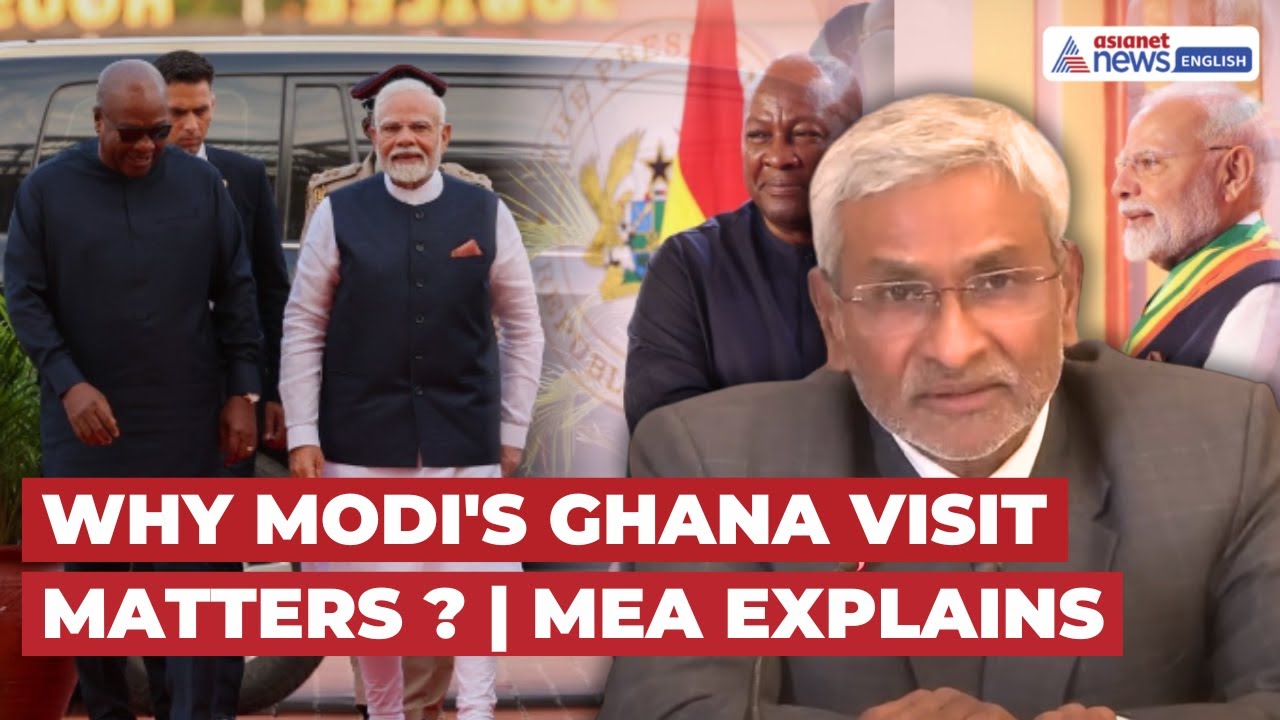 Modi’s Historic Ghana Visit | MEA Fields Tough Questions