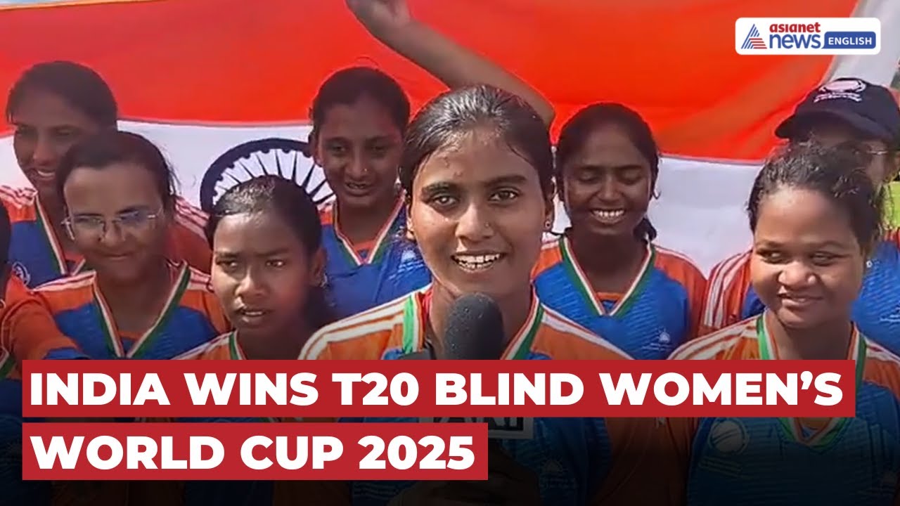 India Wins T20 Blind Women’s World Cup 2025, Champions Get Emotional