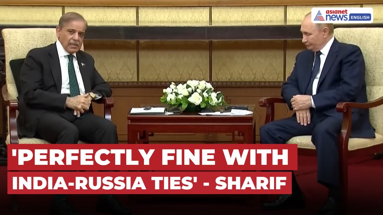 'Perfectly Fine With Russia-India Relations': Pak's PM Shehbaz Sharif To Putin