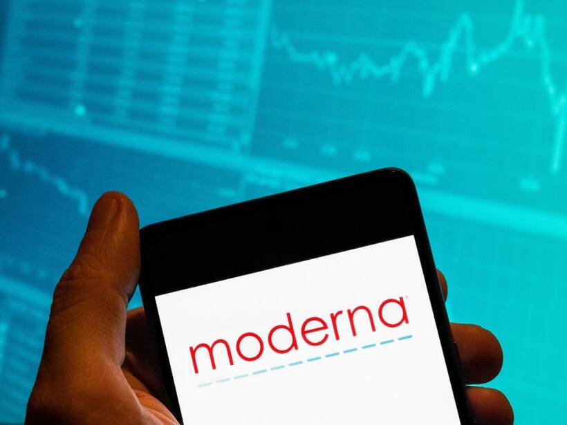 https://stocktwits.com/news articles/markets/equity/moderna stock drops on hhs funding termination for pandemic flu vaccine retail turns bearish/ch0AJqmRbsx