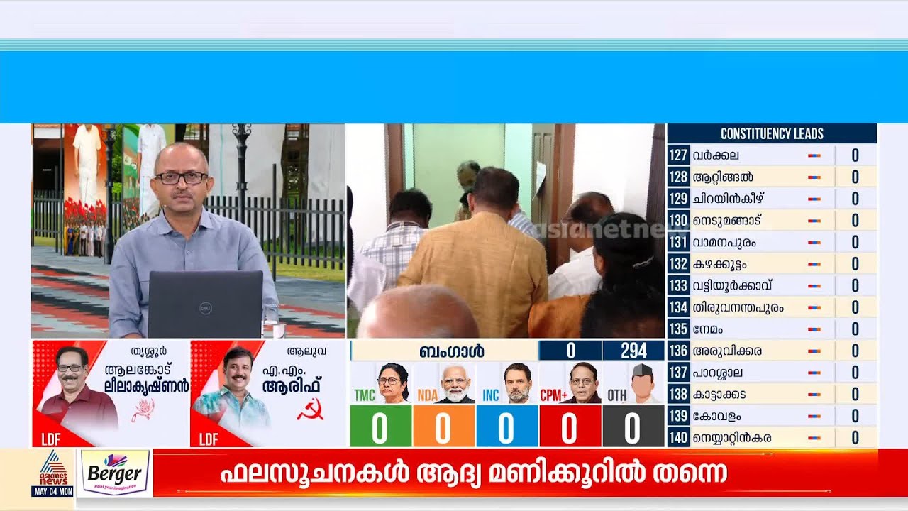 പറവൂർ മണ്ഡലത്തിലെ സ്ട്രോങ് റൂം തുറക്കുന്നു; 16 റൗണ്ട് വോട്ടെണ്ണൽ, ലീഡ് പ്രതീക്ഷയിൽ യുഡിഎഫ്
