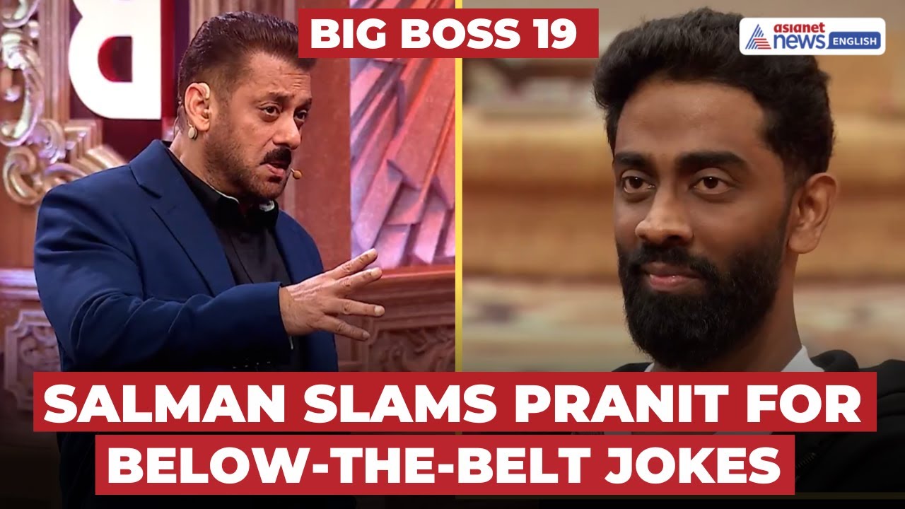 Bigg Boss 19: Salman Khan BLASTS Pranit for Old ‘Below-The-Belt’ Jokes | Weekend ka Vaar