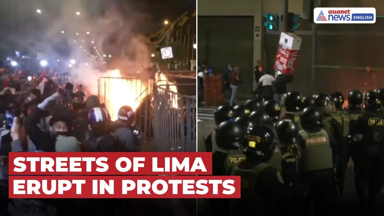 Clashes Erupt in Peru as Anti-Corruption Protests Turn Violent
