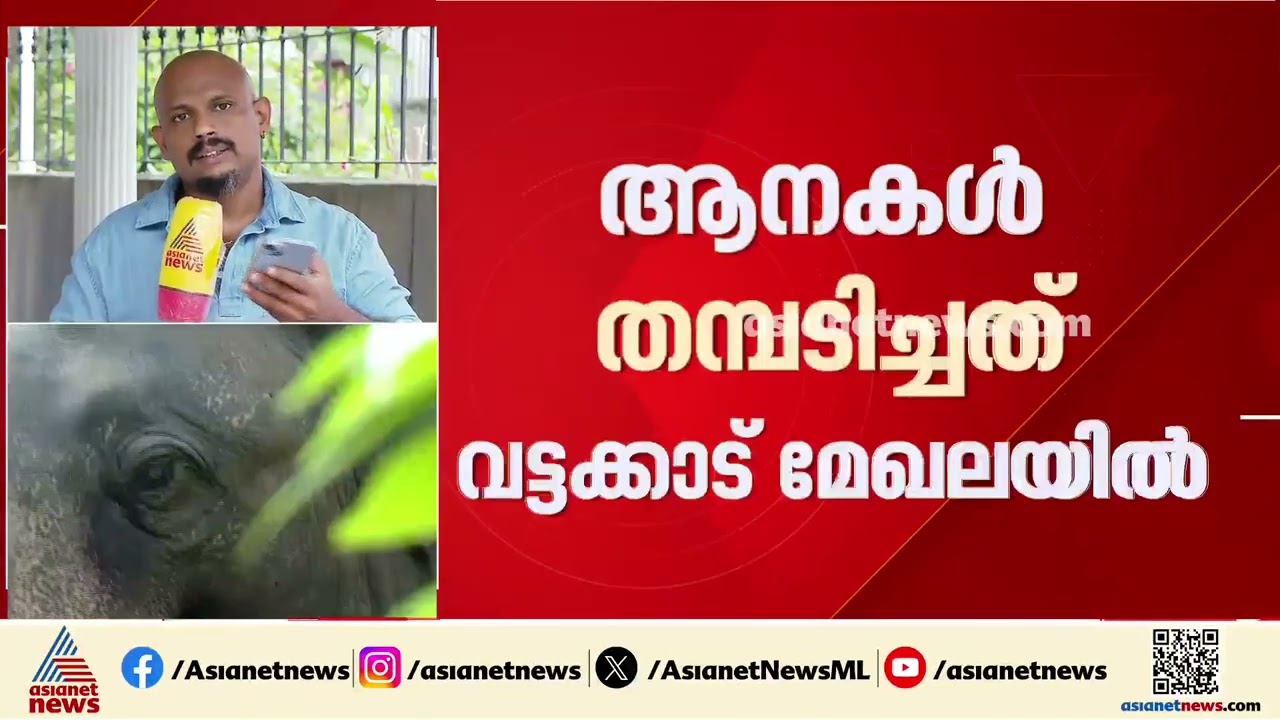 ആറളത്ത് കാട്ടാനക്കൂട്ടത്തെ തുരത്തി; ആനകളെ കോട്ടപ്പാറയിലേക്ക് മാറ്റി