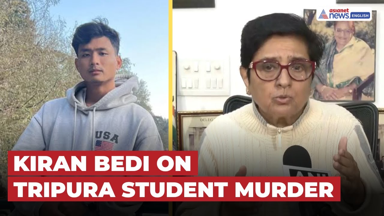 Tripura Student Murder: Kiran Bedi Flags Lack of Preventive Policing