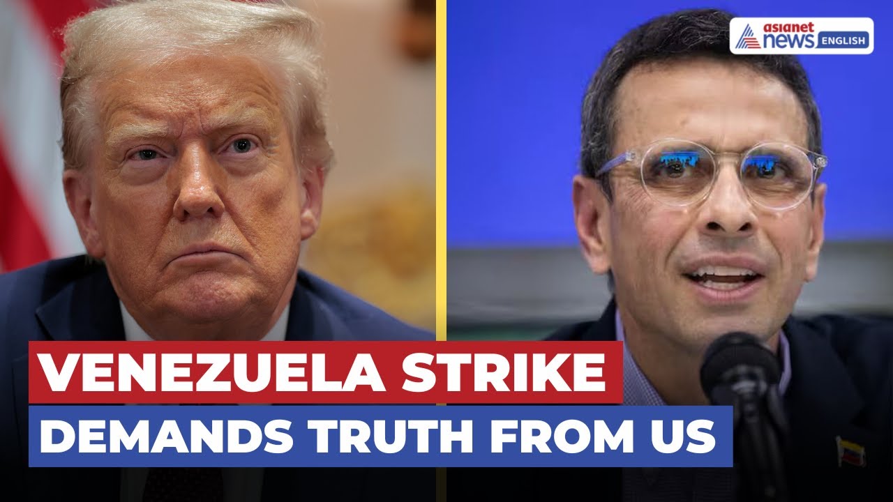 Venezuela Opposition Condemns US Strike Over 11 Deaths