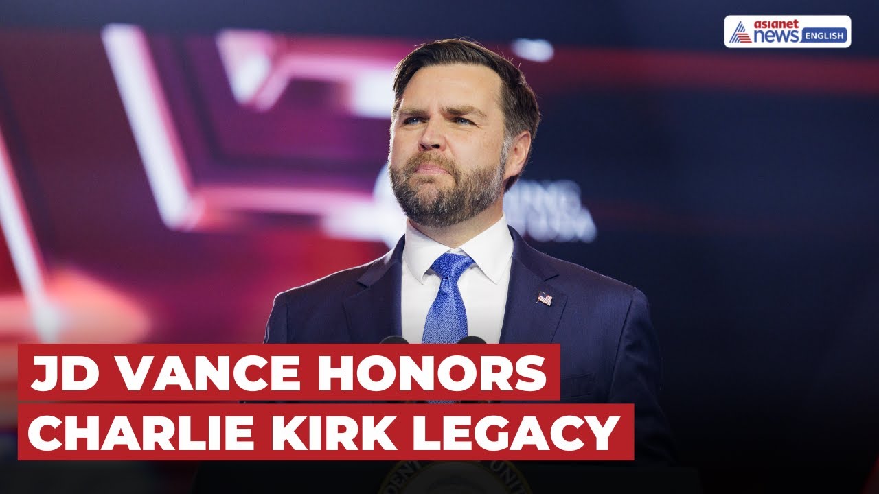 JD Vance Pays Tribute to Charlie Kirk at Turning Point Summit