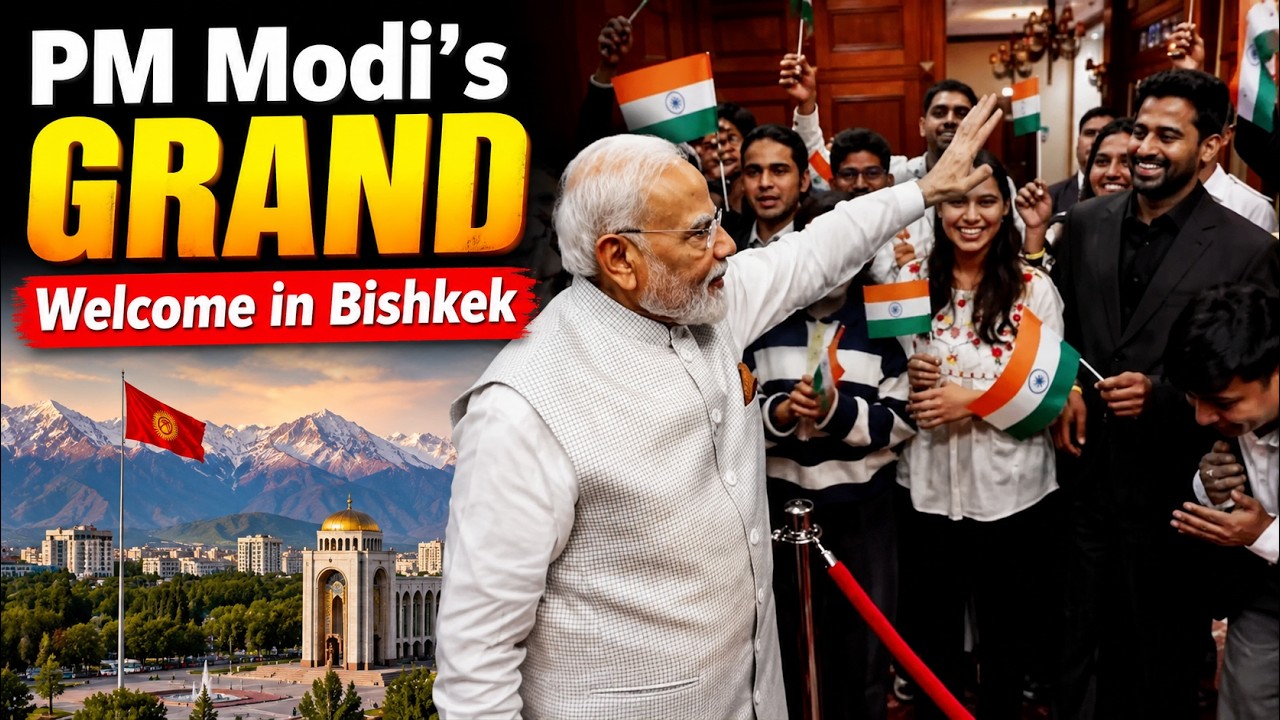 Kyrgyzstan | PM Modi Gets GRAND Welcome In Bishkek | World News | WATCH